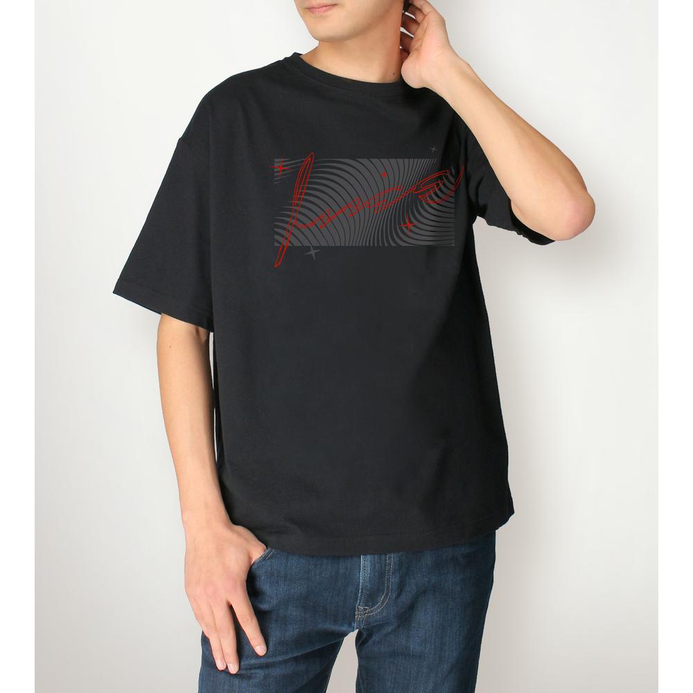 409SKU アークナイツ 描き起こし ショッピングver. イネス 着用BIGシルエットTシャツユニセックス(サイズ/M) 图片 4 | AniSmile