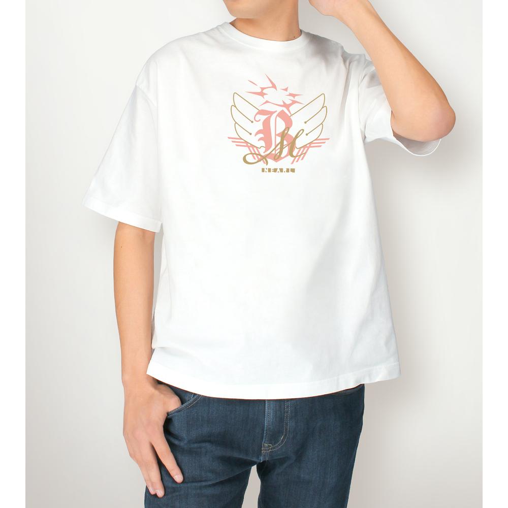 409SKU アークナイツ 描き起こし ショッピングver. ブレミシャイン 着用BIGシルエットTシャツユニセックス(サイズ/L) Image 4 | AniSmile