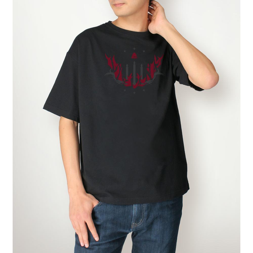 409SKU アークナイツ 描き起こし ショッピングver. ヴィヴィアナ 着用BIGシルエットTシャツユニセックス(サイズ/XL) Image 4 | AniSmile