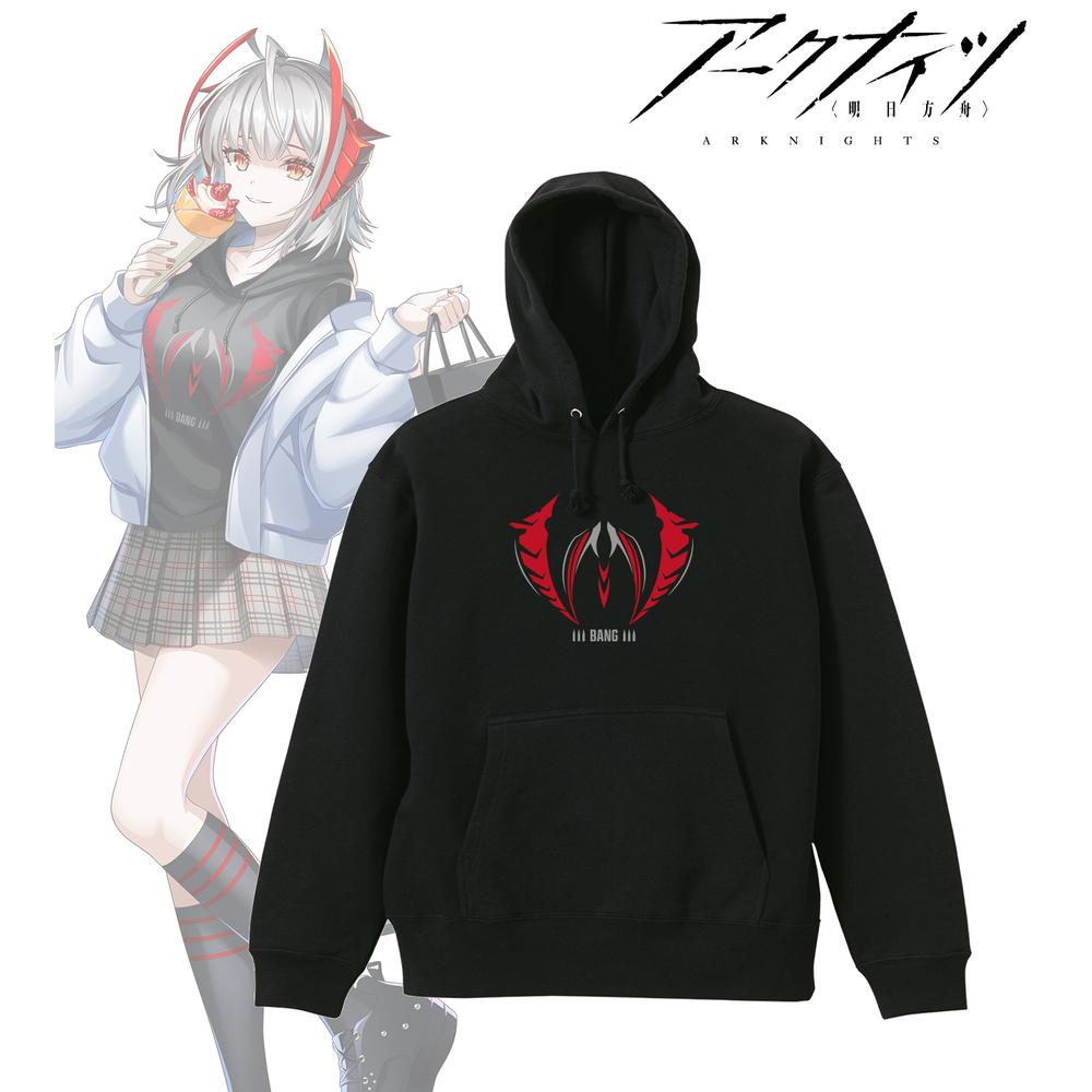 409SKU アークナイツ 描き起こし ショッピングver. W 着用パーカーレディース(サイズ/XL) 图片 2 | AniSmile