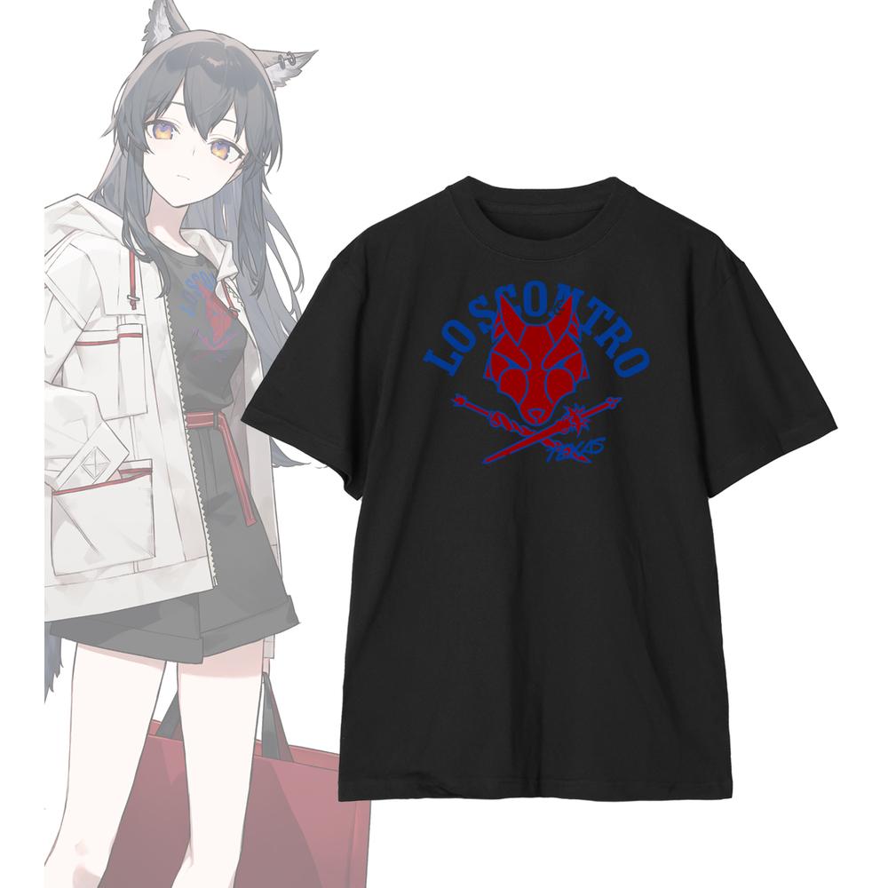 409SKU アークナイツ 血掟テキサス ショッピングver. 着用Tシャツメンズ(サイズ/XXL) - official product image | AniSmile