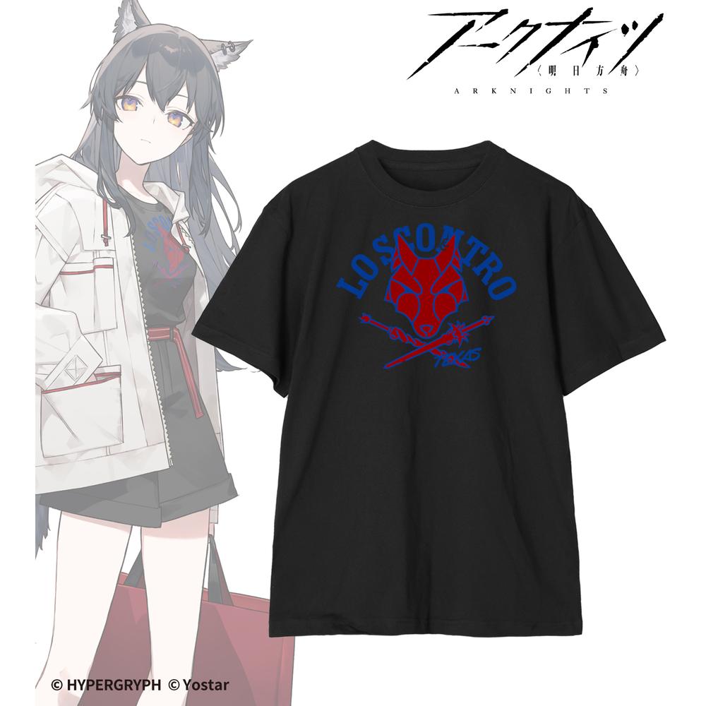 409SKU アークナイツ 血掟テキサス ショッピングver. 着用Tシャツメンズ(サイズ/XL) Image 2 | AniSmile