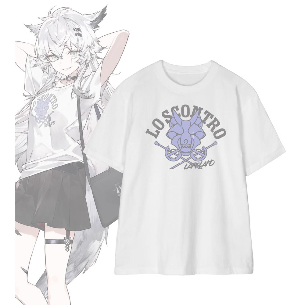409SKU アークナイツ 荒蕪ラップランド ショッピングver. 着用Tシャツメンズ(サイズ/XL) - 官方商品图片 | AniSmile