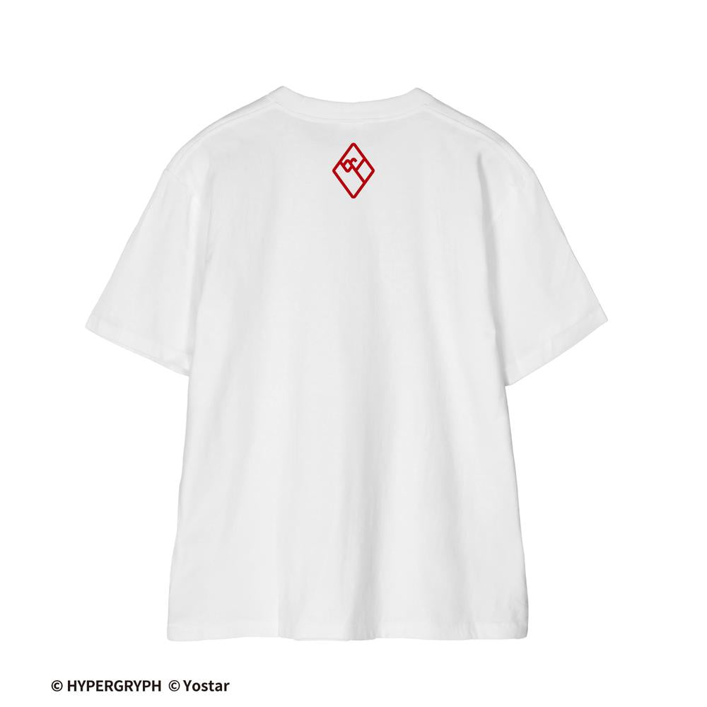 409SKU アークナイツ マドロック ショッピングver. 着用Tシャツメンズ(サイズ/XXL) 图片 3 | AniSmile