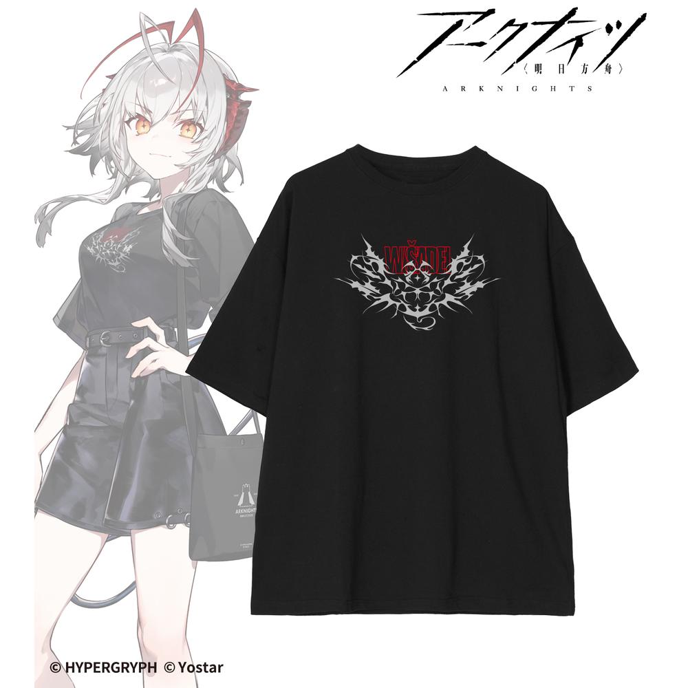 409SKU アークナイツ ウィシャデル ショッピングver. 着用BIGシルエットTシャツユニセックス(サイズ/L) Image 2 | AniSmile