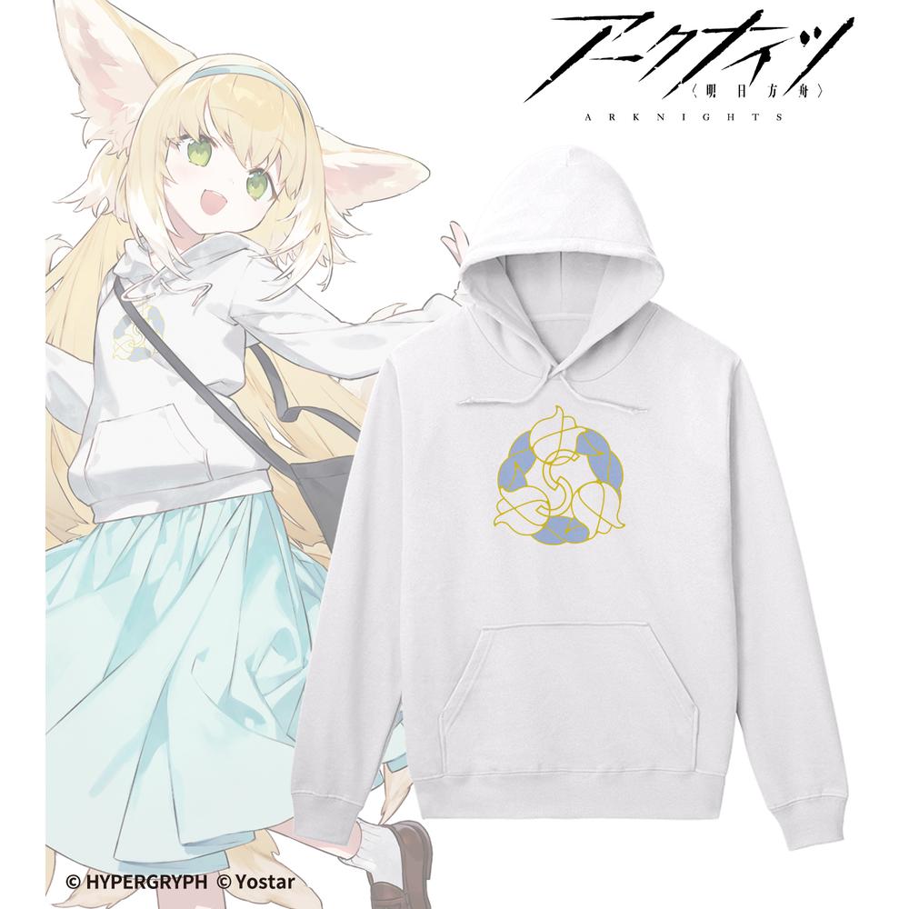 409SKU アークナイツ スズラン ショッピングver. 着用パーカーメンズ(サイズ/XXL) 图片 2 | AniSmile