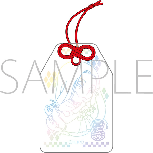 令和のダラさん ホログラムアクリルお守り - AniSmile