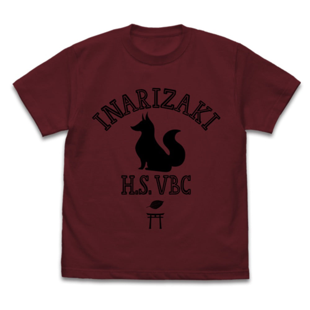 ハイキュー!! TO THE TOP 稲荷崎高校バレーボール部 Tシャツ/BURGUNDY-S 画像 3 | AniSmile