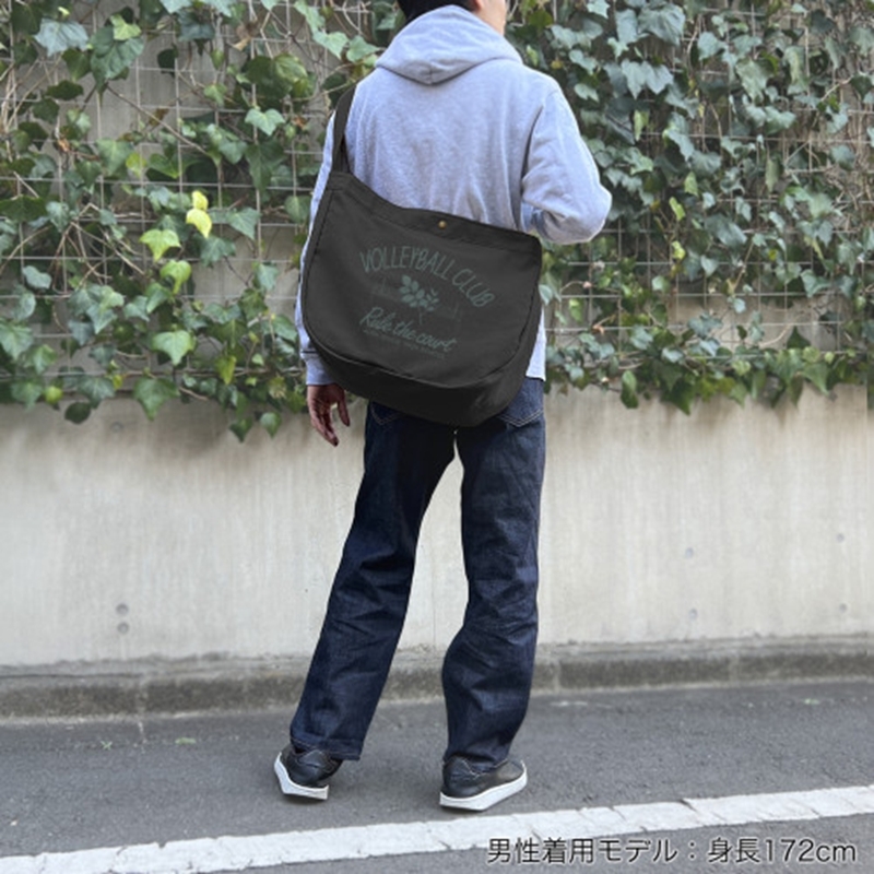 ハイキュー!! 青葉城西高校バレーボール部 ニュースペーパーバッグ/BLACK 图片 3 | AniSmile