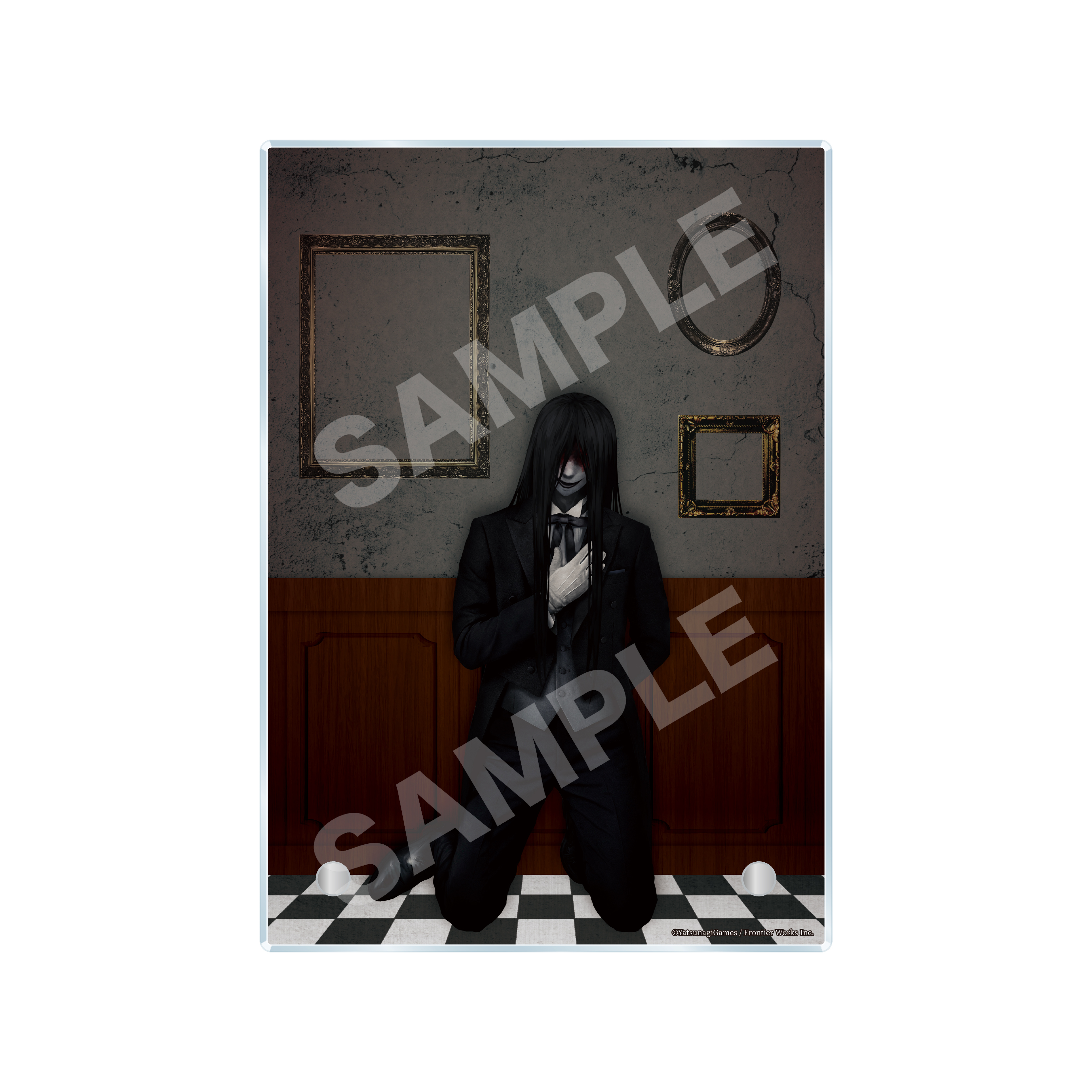 文字化化 執事ver. アクリルボード -技- /01 這いばい男 Image 2 | AniSmile