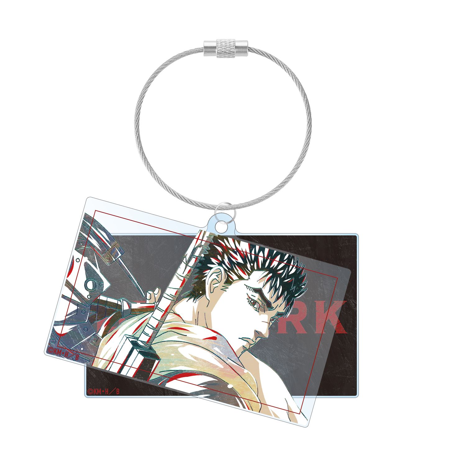 アニメ『ベルセルク 黄金時代篇 MEMORIAL EDITION』 ガッツ Ani-Art 2連ワイヤーBIGアクリルキーホルダー - 公式商品画像 | AniSmile