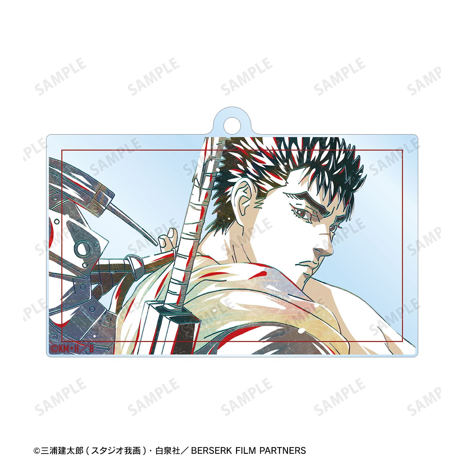 アニメ『ベルセルク 黄金時代篇 MEMORIAL EDITION』 ガッツ Ani-Art 2連ワイヤーBIGアクリルキーホルダー 画像 3 | AniSmile