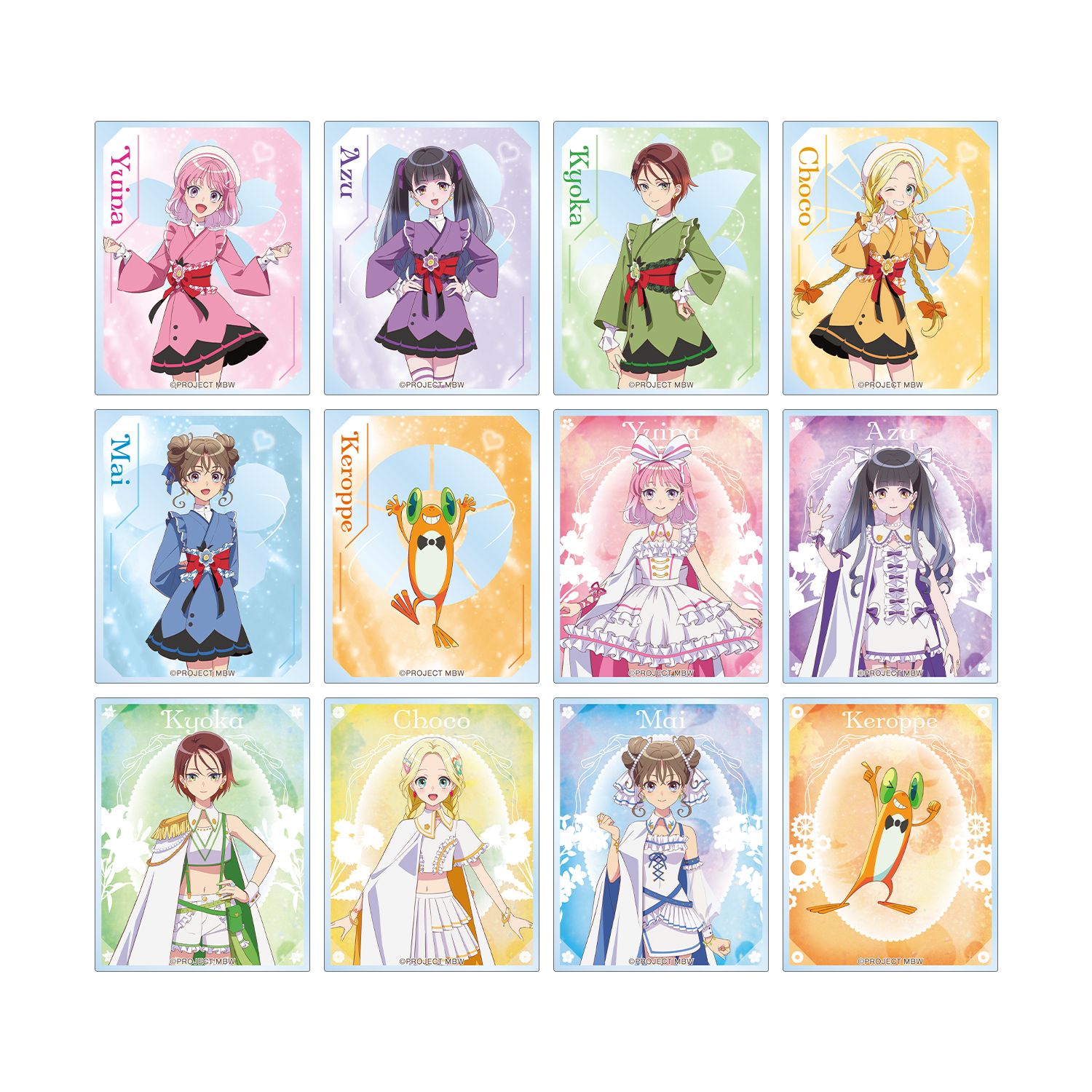 前橋ウィッチーズ トレーディングアクリルカード(単位/単品) - AniSmile
