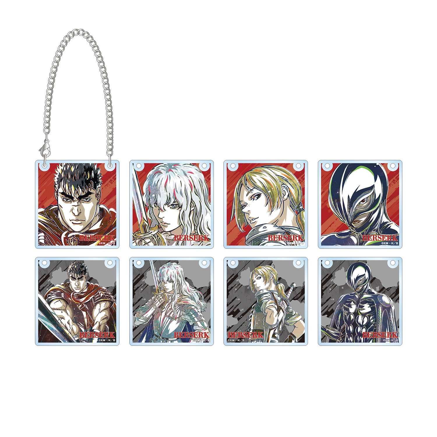 アニメ『ベルセルク 黄金時代篇 MEMORIAL EDITION』 トレーディング Ani-Art 第2弾 アクリルドアプレート風チャーム(単位/単品) - AniSmile