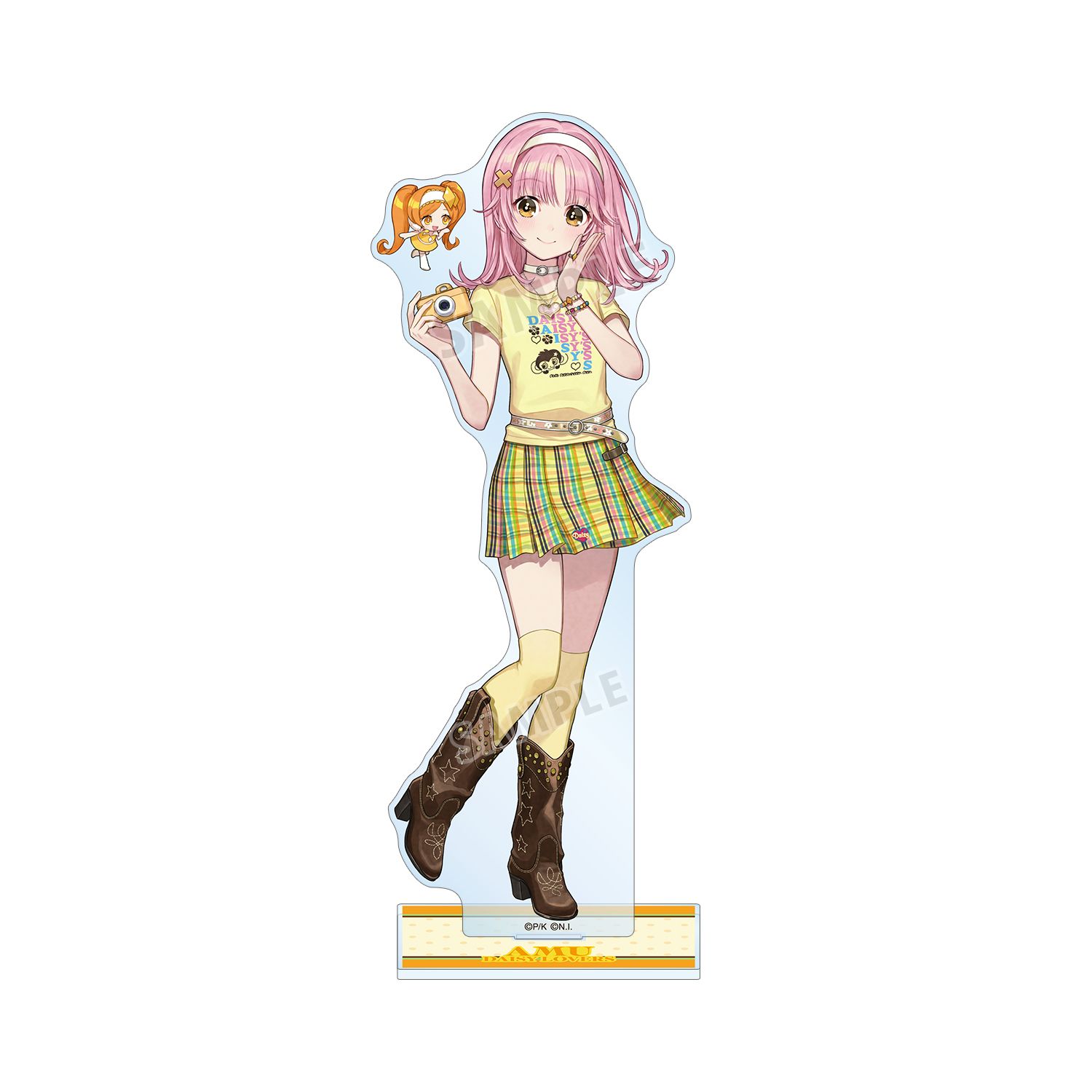 『しゅごキャラ!』 ナルミヤキャラクターズコラボ チェリ子さんイラスト 日奈森 あむ DAISY LOVERS BIGアクリルスタンド - AniSmile