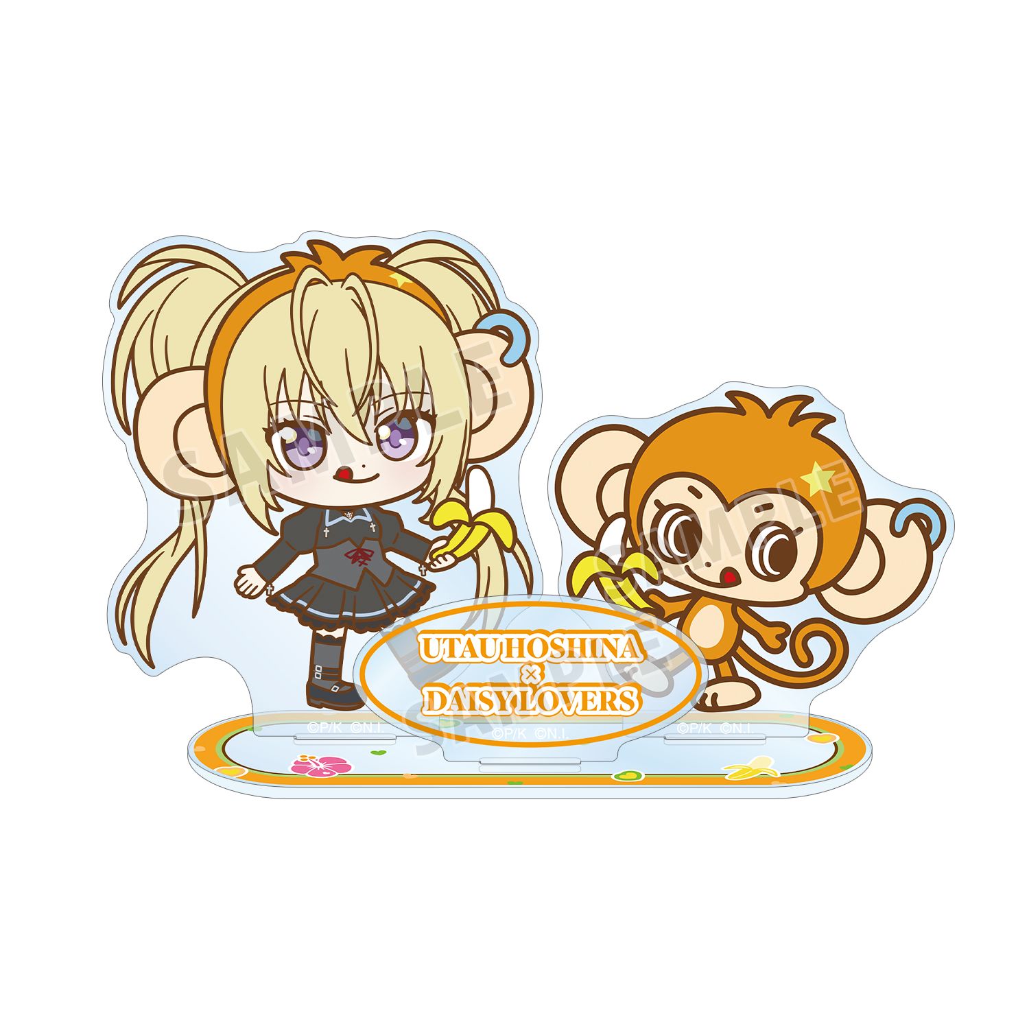 『しゅごキャラ!』 ナルミヤキャラクターズコラボ ほしな 歌唄&ルッキー ちびキャラ パーツ付きBIGアクリルスタンド - AniSmile
