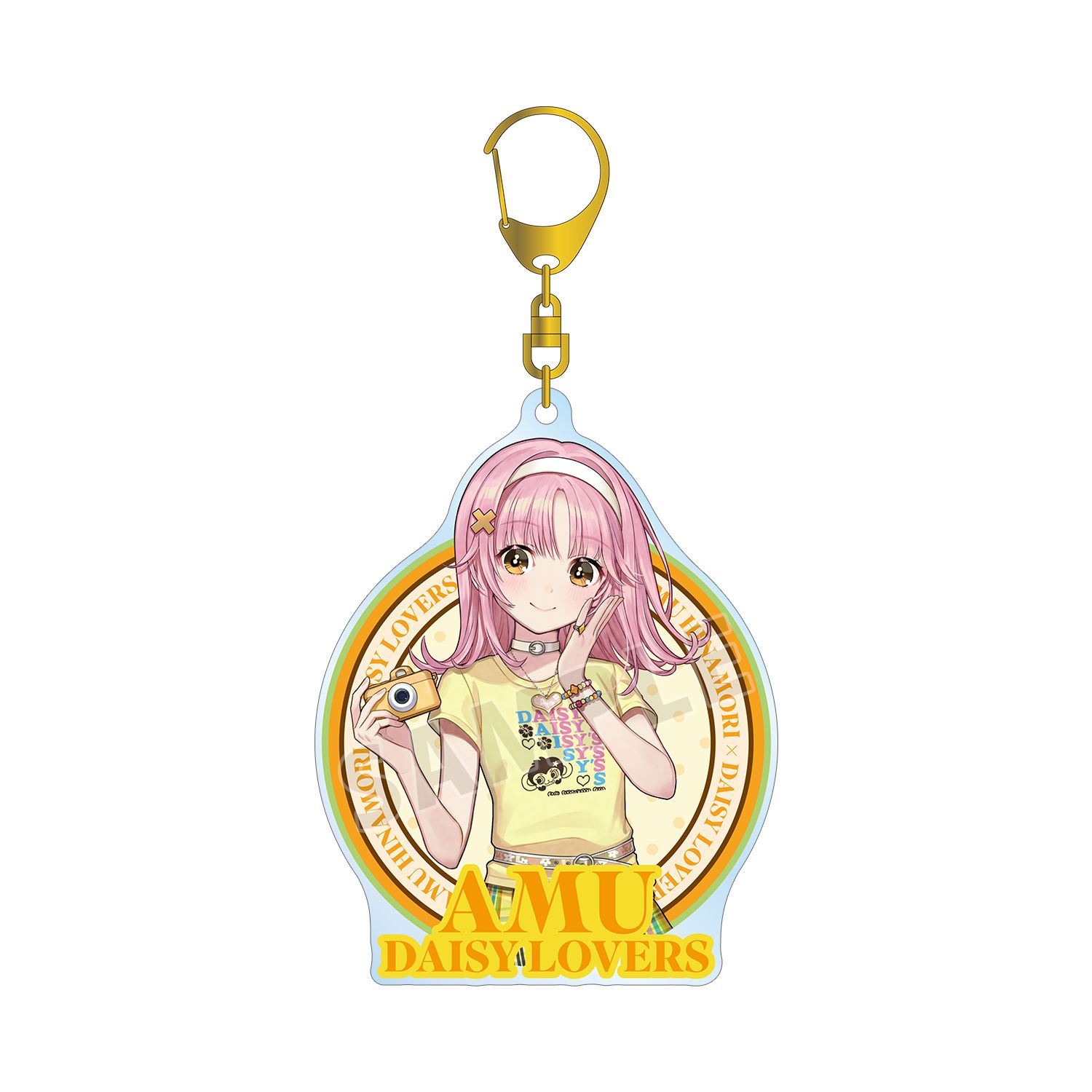 『しゅごキャラ!』 ナルミヤキャラクターズコラボ チェリ子さんイラスト 日奈森 あむ DAISY LOVERS BIGアクリルキーホルダー - AniSmile