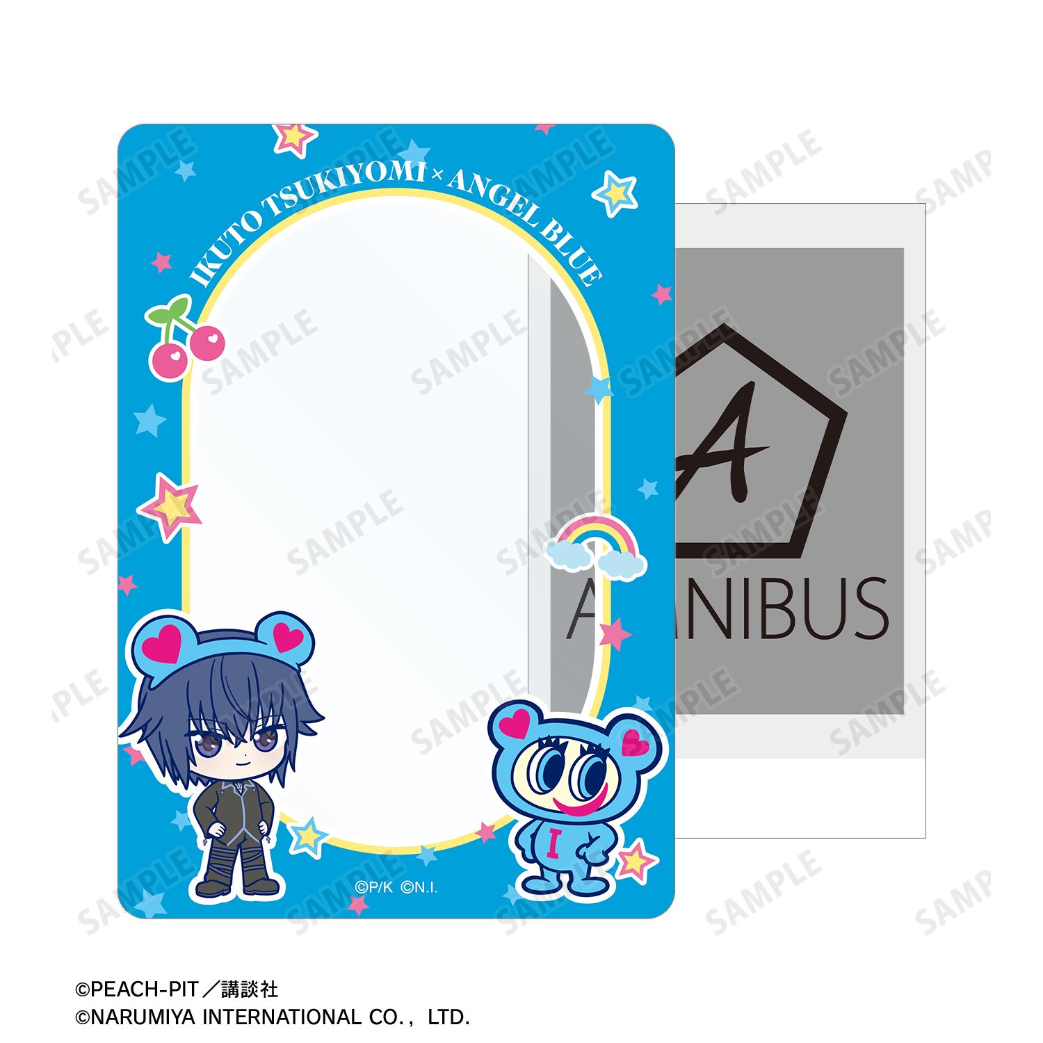 『しゅごキャラ!』 ナルミヤキャラクターズコラボ 月詠 イクト&ナカムラくん ちびキャラ B8硬質ケース 画像 3 | AniSmile
