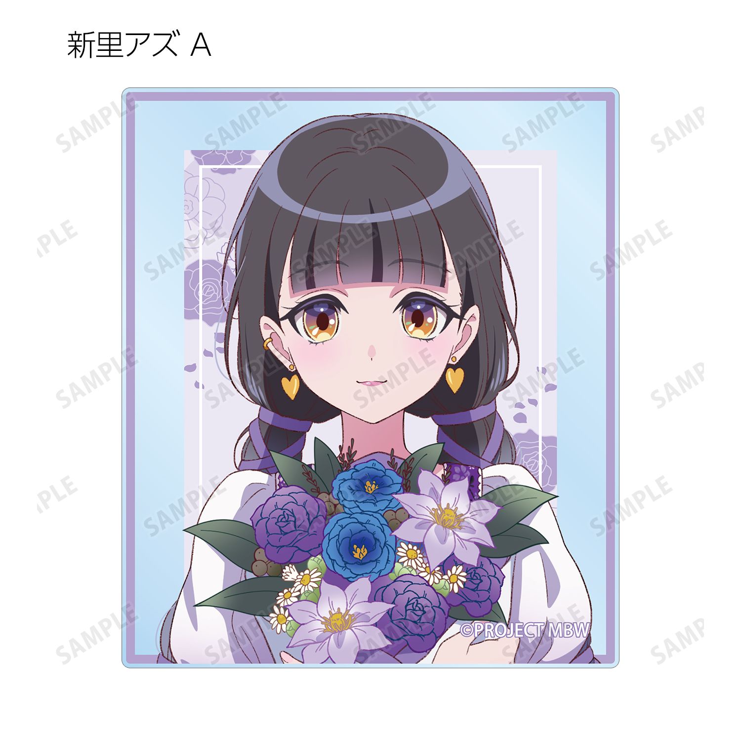 前橋ウィッチーズ 描き下ろし 花祭りver. トレーディングアクリルカード(単位/単品) 图片 4 | AniSmile