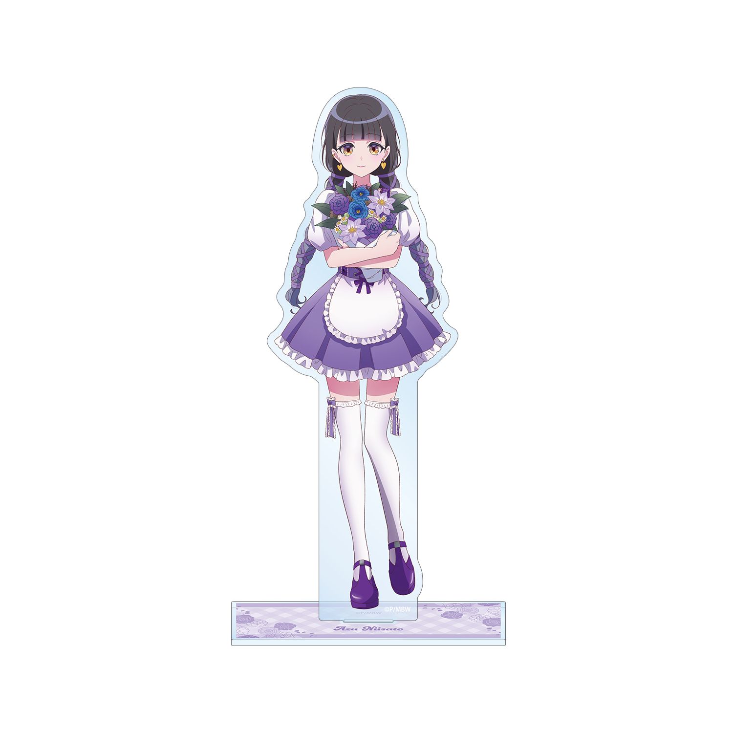 前橋ウィッチーズ 描き下ろし 新里アズ 花祭りver. BIGアクリルスタンド - AniSmile