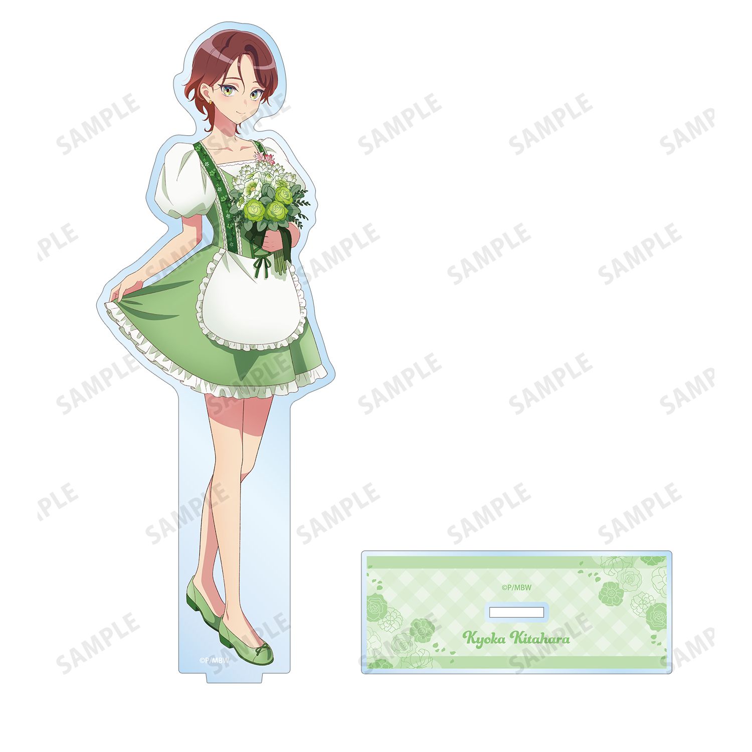 前橋ウィッチーズ 描き下ろし 北原キョウカ 花祭りver. BIGアクリルスタンド 图片 3 | AniSmile