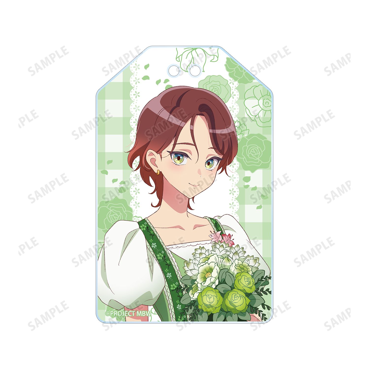 前橋ウィッチーズ 描き下ろし 北原キョウカ 花祭りver. アクリルお守り Image 3 | AniSmile