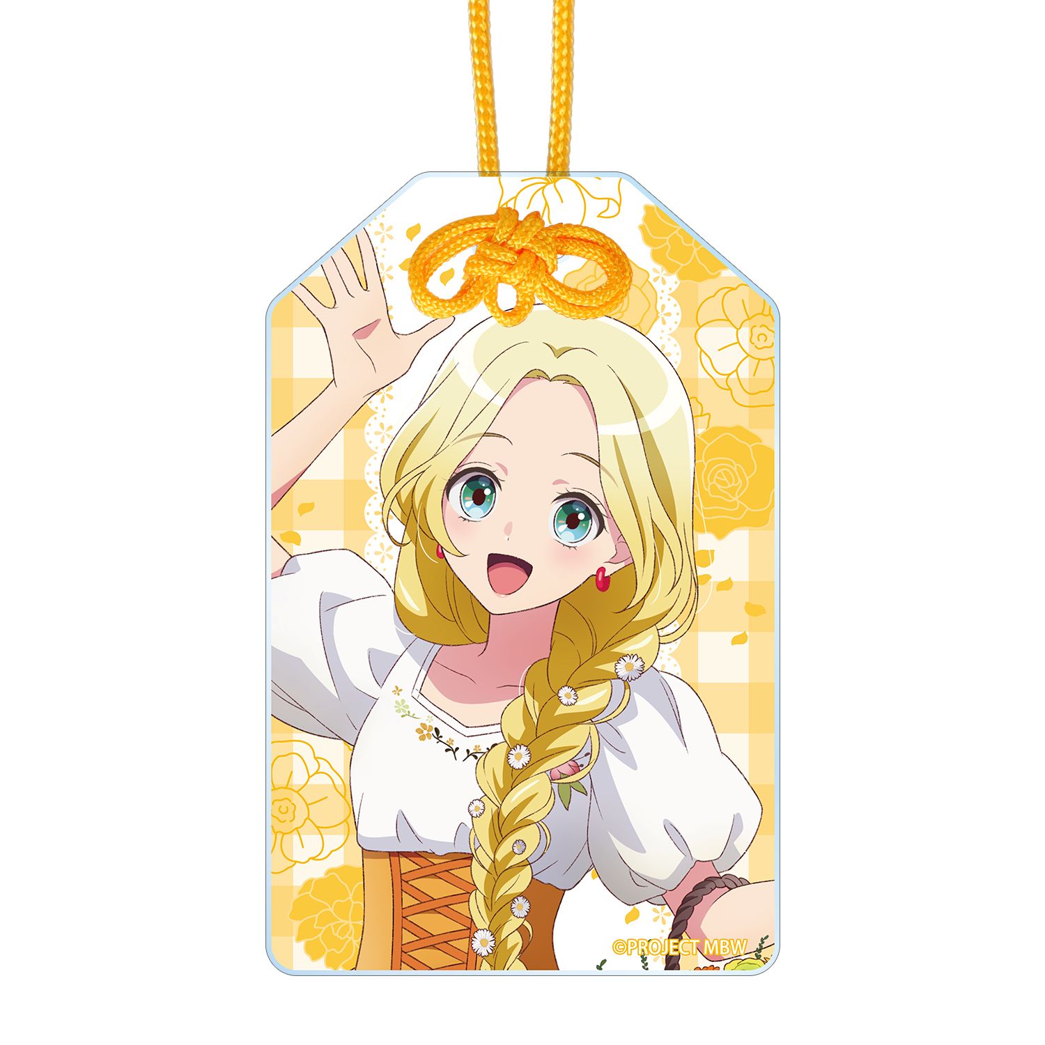 前橋ウィッチーズ 描き下ろし 三俣チョコ 花祭りver. アクリルお守り - AniSmile