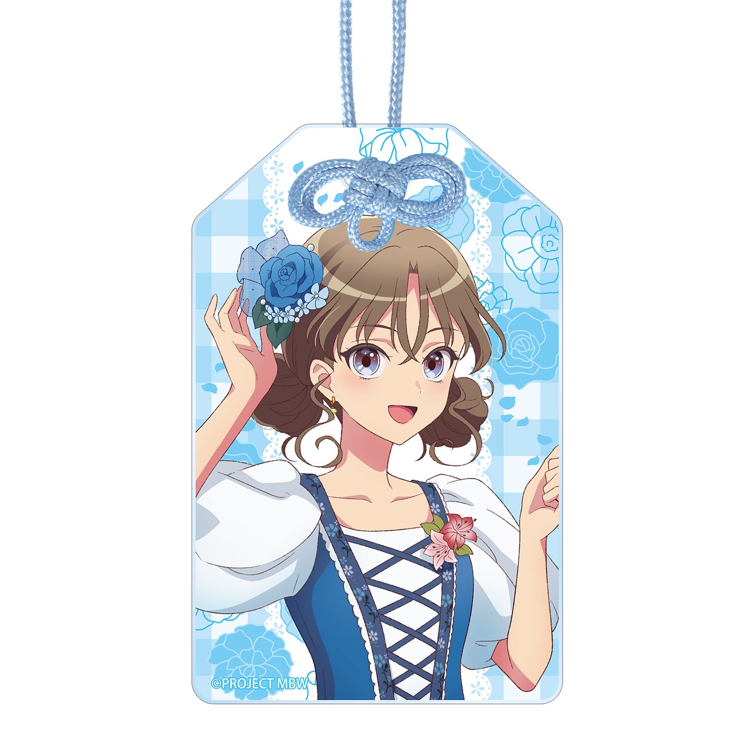前橋ウィッチーズ 描き下ろし 上泉マイ 花祭りver. アクリルお守り - AniSmile