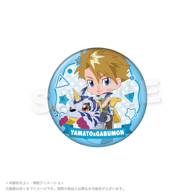 デジモンアドベンチャー トレーディング缶バッジ 遊具ver. Pcs Image 3 | AniSmile