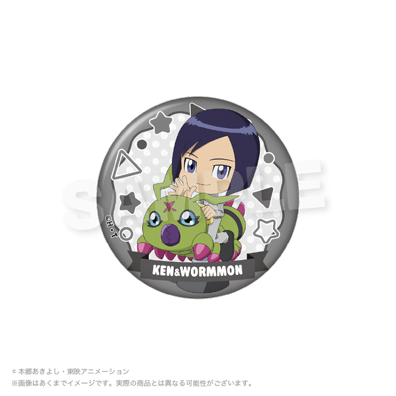 デジモンアドベンチャー02 トレーディング缶バッジ 遊具ver. Pcs Image 2 | AniSmile
