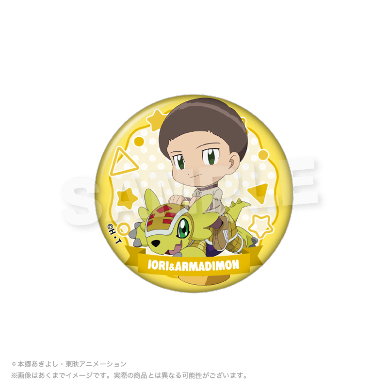 デジモンアドベンチャー02 トレーディング缶バッジ 遊具ver. Pcs Image 6 | AniSmile