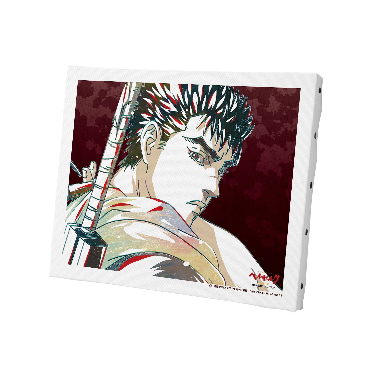 アニメ『ベルセルク 黄金時代篇 MEMORIAL EDITION』 ガッツ Ani-Art キャンバスボード - AniSmile
