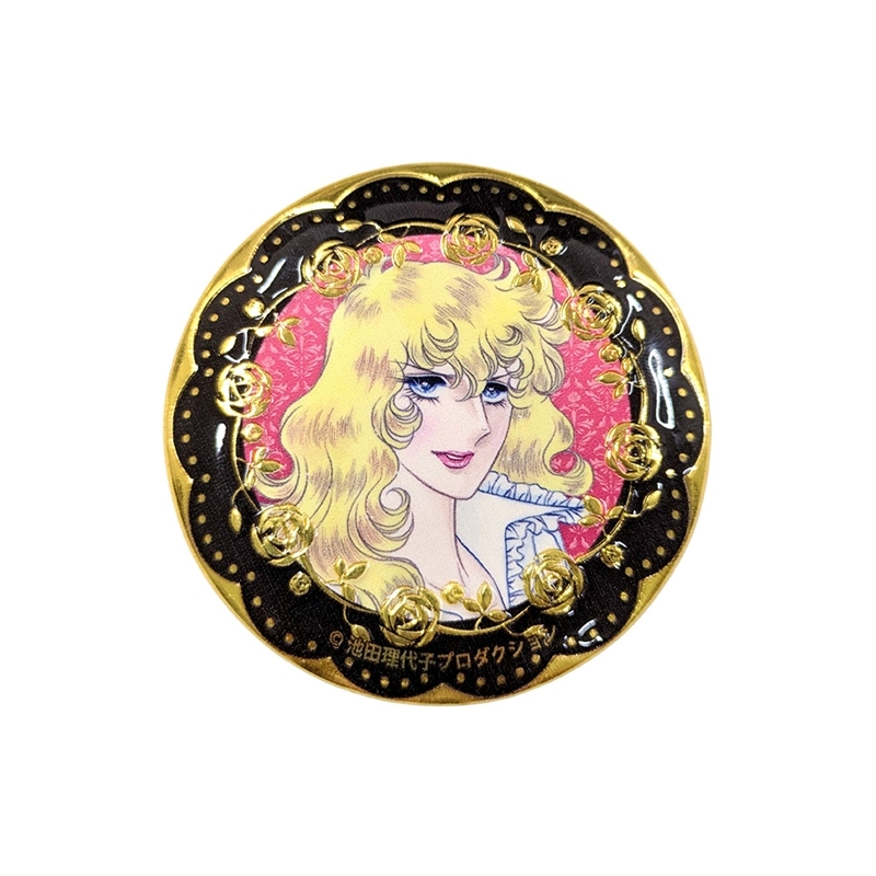 ベルサイユのばら ゴールド缶バッジ(1BOX=6入) 图片 2 | AniSmile