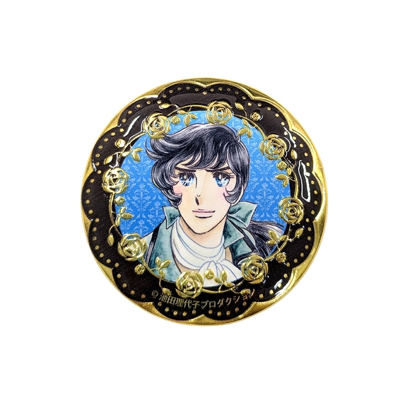 ベルサイユのばら ゴールド缶バッジ(1BOX=6入) 图片 3 | AniSmile