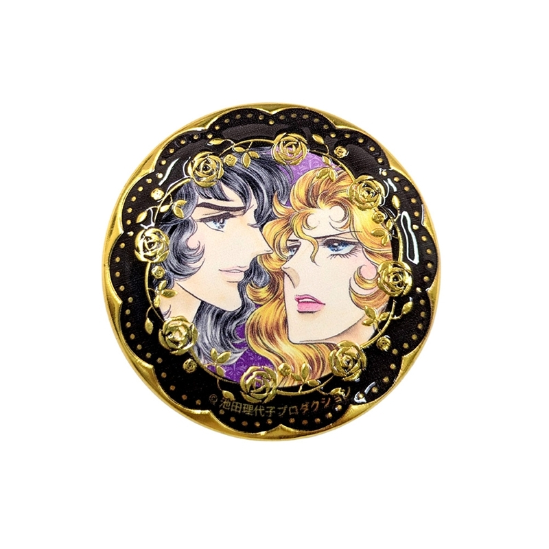 ベルサイユのばら ゴールド缶バッジ(1BOX=6入) 图片 5 | AniSmile