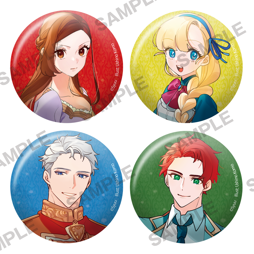 『手札が多めのビクトリア』缶バッジセット - official product image | AniSmile