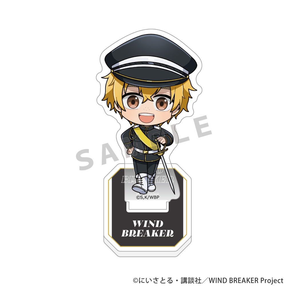 [WIND BREAKER]アクリルスタンド(楡井 秋彦/ミリタリーコーデ) Image 2 | AniSmile