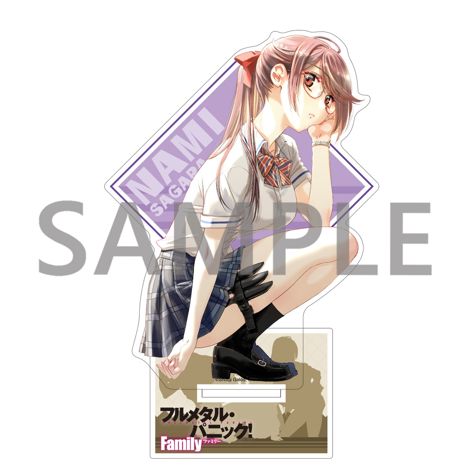 フルメタル・パニック!Family アクリルスタンド 【side:Family】「相良夏美」 - official product image | AniSmile