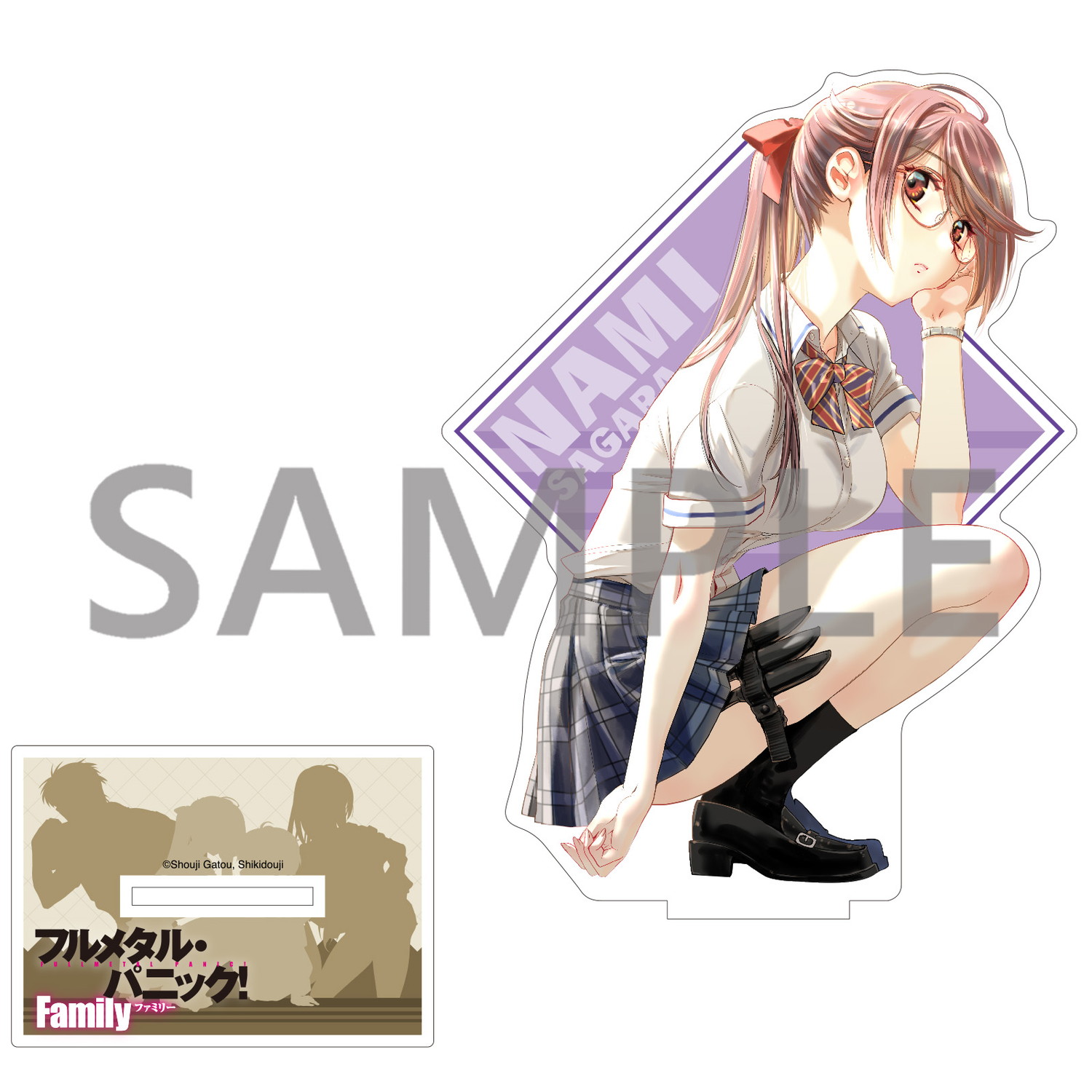 フルメタル・パニック!Family アクリルスタンド 【side:Family】「相良夏美」 Image 2 | AniSmile