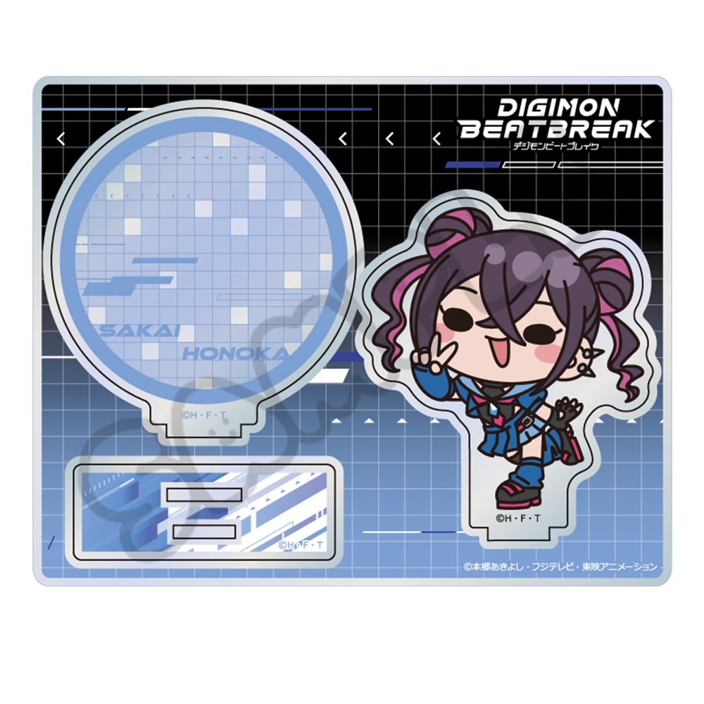TVアニメ『DIGIMON BEATBREAK』第3弾 アクリルスタンド YC(沙海ホノカ) Image 2 | AniSmile