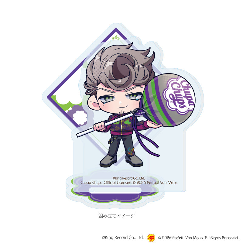 アクリルスタンドプレート「ヒプノシスマイク-Division Rap Battle-×チュッパチャプス」18/天国 獄(ミニキャライラスト) 画像 2 | AniSmile