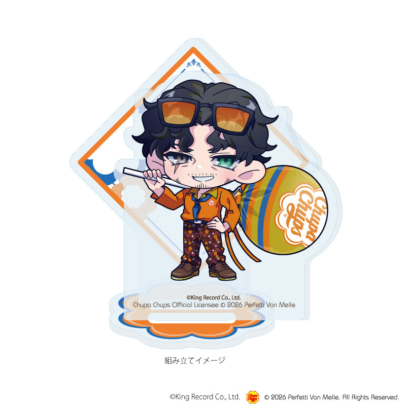 アクリルスタンドプレート「ヒプノシスマイク-Division Rap Battle-×チュッパチャプス」15/天谷奴 零(ミニキャライラスト) Image 2 | AniSmile