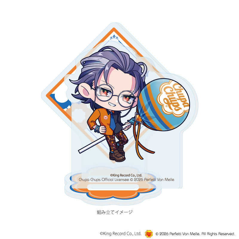 アクリルスタンドプレート「ヒプノシスマイク-Division Rap Battle-×チュッパチャプス」14/躑躅森 盧笙(ミニキャライラスト) Image 2 | AniSmile