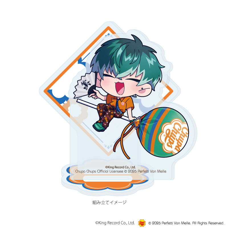 アクリルスタンドプレート「ヒプノシスマイク-Division Rap Battle-×チュッパチャプス」13/白膠木 簓(ミニキャライラスト) 图片 2 | AniSmile