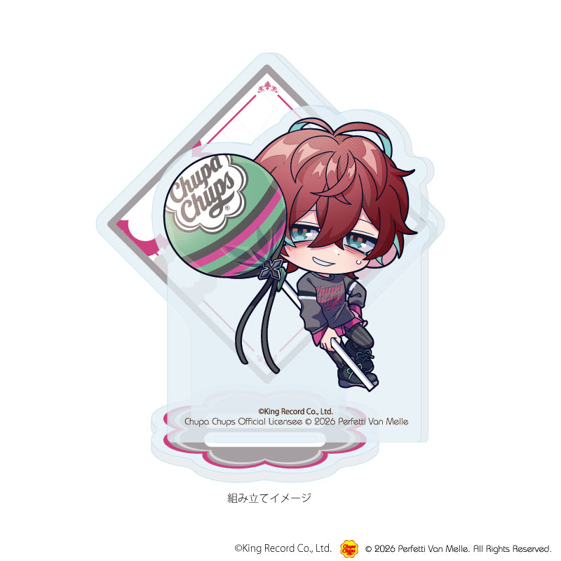 アクリルスタンドプレート「ヒプノシスマイク-Division Rap Battle-×チュッパチャプス」12/観音坂 独歩(ミニキャライラスト) Image 2 | AniSmile