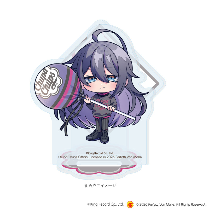 アクリルスタンドプレート「ヒプノシスマイク-Division Rap Battle-×チュッパチャプス」10/神宮寺 寂雷(ミニキャライラスト) Image 2 | AniSmile