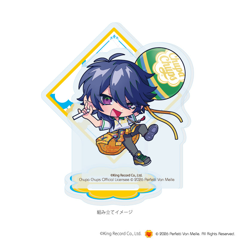 アクリルスタンドプレート「ヒプノシスマイク-Division Rap Battle-×チュッパチャプス」09/有栖川 帝統(ミニキャライラスト) 图片 2 | AniSmile