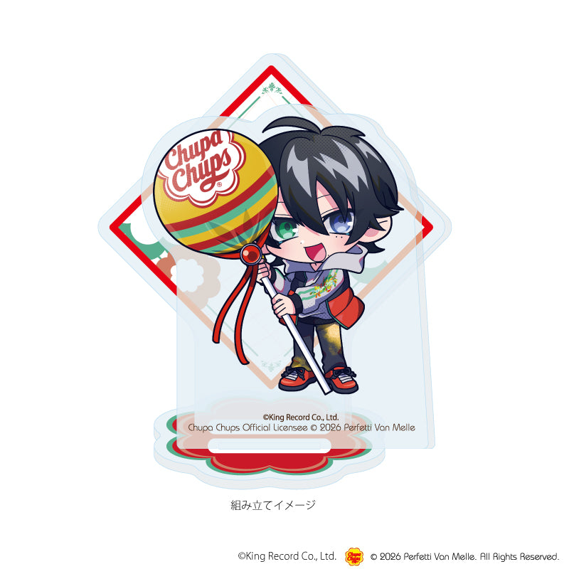 アクリルスタンドプレート「ヒプノシスマイク-Division Rap Battle-×チュッパチャプス」03/山田 三郎(ミニキャライラスト) Image 2 | AniSmile
