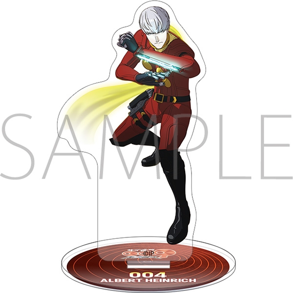 サイボーグ009 ネメシス アクリルスタンド 004/アルベルト・ハインリヒ - official product image | AniSmile
