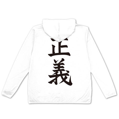 ワンピース 海軍 薄手ドライパーカー/WHITE-L 画像 3 | AniSmile